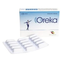 Oreka 30 Capsule - Integratore per contrastare la Nausea e le Vertigini