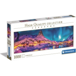 Panorama Colorful Night Over Lofoten Islands - Puzzle da 1000 pezzi