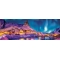 Panorama Colorful Night Over Lofoten Islands - Puzzle da 1000 pezzi