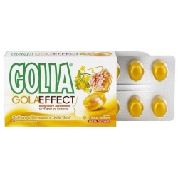 Gola Effect 16 Caramelle Gusto Arancia - Integratore Per La Gola