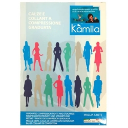 Kàmila Bas Easy 70 Den - Gambaletto A Punta Aperta (12-15 mmHg) - Taglia 2 Nero
