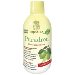 Erbamea Puradren Gusto Lemon Lime 500 Ml - Integratore drenante