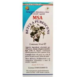 Msa Betula Pubescens 50 Ml - Integratore Drenante E Diuretico