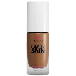 Overskin Glow And Care - Fondotinta Attivo, Luminoso E Idratante N. 12 Pecan