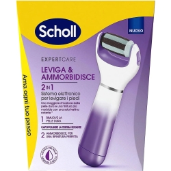 Scholl Expert Care Leviga & Ammorbidisce 2In1 - Sistema Elettronico Per Levigare I Piedi