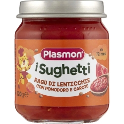 Plasmon I Sughetti - Ragù di Lenticchie 120 g