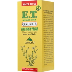 E.T. Estratto Totale Camomilla 30 ml - Integratore Per Il Benessere Gastrointestinale