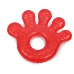 Massaggiagengive A Forma Di mano - rossa