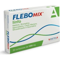 Flebomix Linfo 30 Compresse - Integratore Per Il Microcircolo