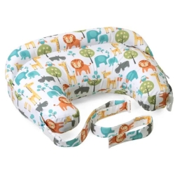 Boppy Deluxe - Cuscino da Allattamento Peaceful Jungle