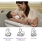 Boppy Deluxe - Cuscino da Allattamento Wild Flowers
