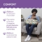Boppy Deluxe - Cuscino da Allattamento Confetti