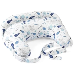 Boppy Deluxe - Cuscino da Allattamento Fish Fun