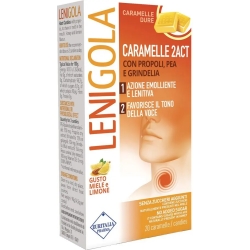 Lenigola 2Act Miele E Limone- 20 Caramelle Dure