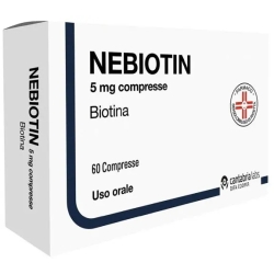 Nebiotin 5 mg - Carenza di biotina 60 compresse