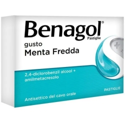 Benagol Gusto Menta Fredda - Antisettico Del Cavo Orale 24 Pastiglie
