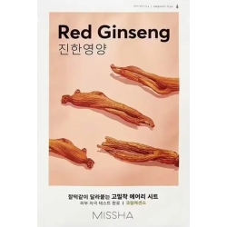 Airy Fit Sheet Mask Red Ginseng - Maschera Illuminante E Rivitalizzante