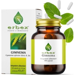 Gimnema 100 capsule - integratore per il metabolismo dei carboidrati