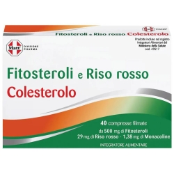 Fitosteroli e riso rosso - integratore per il colesterolo 40 compresse