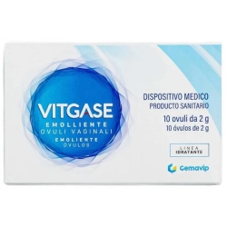 Vitgase Emolliente - 10 Ovuli Vaginali