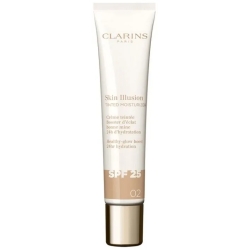 CLARINS Skin Illusion Tinted Moisturizer - Crema SPF 25 Colorata N. 02