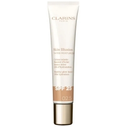 CLARINS Skin Illusion Tinted Moisturizer - Crema SPF 25 Colorata N. 02.5