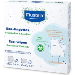 Mustela 6 Salviette Riutilizzabili