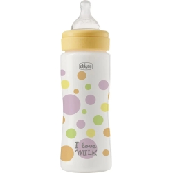 Chicco Perfect Easy - Biberon Anti-Colica 330 Ml Giallo