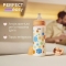 Chicco Perfect Easy - Biberon Anti-Colica 330 Ml Arancione