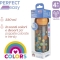 Chicco Perfect Easy - Biberon Anti-Colica 330 Ml Arancione