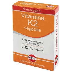 Kos Vitamina K2 Vegetale 30 Capsule - Integratore Per Le Ossa