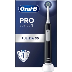 ORAL B Pro Series 1 - Spazzolino Elettrico Ricaricabile - Nero