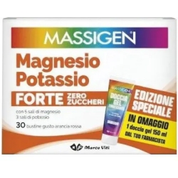 Massigen Forte Zero Zuccheri - Magnesio e Potassio 30 Bustine