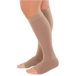 Mediven Plus - Gambaletto Punta Aperta Lungo CCL1 - Taglia 6 Beige