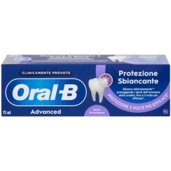 ORAL B Advanced Protezione Sbiancante - Dentifricio Uso Quotidiano 75 Ml