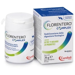 Florentero Complex 30 Compresse - Mangime complementare dietetico per cani e gatti