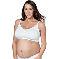 Keep Cool - Reggiseno per Gravidanza e Allattamento Ultra Bianco Taglia XXL