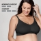Keep Cool - Reggiseno per Gravidanza e Allattamento Nero Taglia M