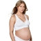 Keep Cool - Reggiseno per Gravidanza e Allattamento Bianco Taglia XXL