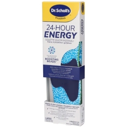Scholl 24-Hour Energy - 1 Paio Di Solette Multifunzionali - Taglia L
