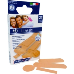 Cerotti Classici - 25 Cerotti Traspiranti Assortiti