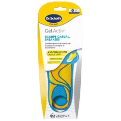 Scholl Gel Activ - Solette In Gel Per Scarpe Casual E Sneakers - Taglia S
