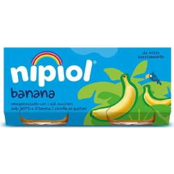 Banana 4+ mesi - Omogeneizzato 2x80 g