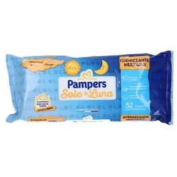 PAMPERS Sole & Luna - 52 salviette imbevute senza alcool