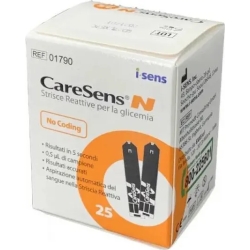 CareSens N - 25 Strisce Reattive Per Glicemia