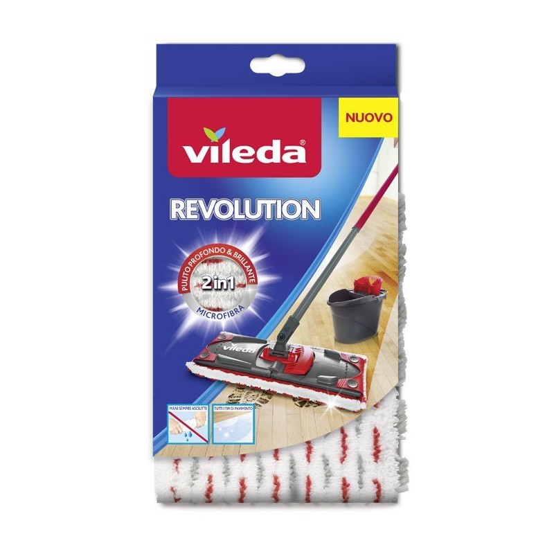 VILEDA - Revolution 2In1 - Panno Di Ricambio
