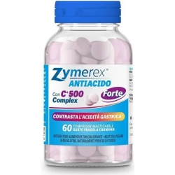 Zymerex Antiacido Forte 60 Compresse - Integratore Contro L'Acidità Gastrica