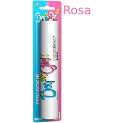 Boy or Girl? - Fumogeno per Baby Shower colore Rosa