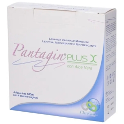 Pantagin Plus X - Lavanda Vaginale 4 Flaconi Da 100 Ml + 4 Cannule