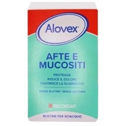 Alovex - Trattamento Antidolorifico Per Afte E Mucositi 20 Bustine